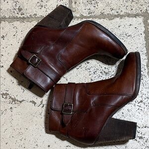 Frye Patty Riding Bootie Size 8.5 M
